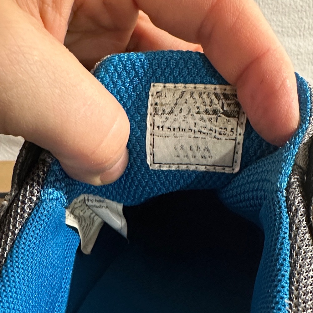 Icebug Men's Gray and Blue Studded Waterproof BUGdri Running Shoes - Picture 12 of 13